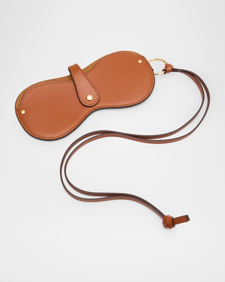 Alvie Leather Sunglasses Case by ULLA JOHNSON
