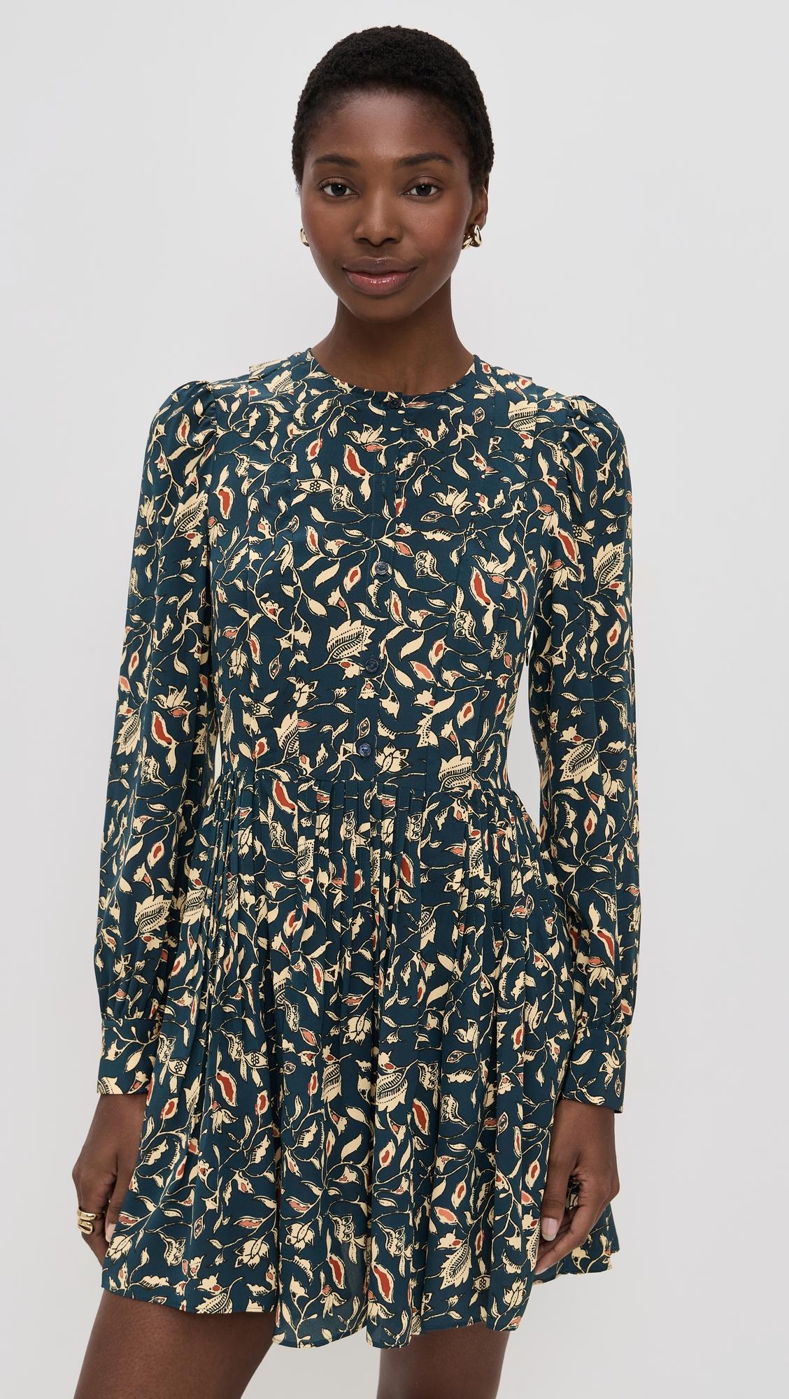 Arabella Silk Mini Dress by ULLA JOHNSON