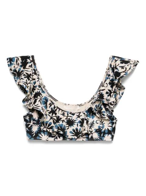Azores bikini top by ULLA JOHNSON