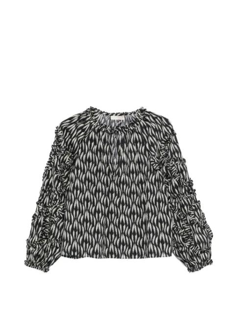 Azrou blouse by ULLA JOHNSON