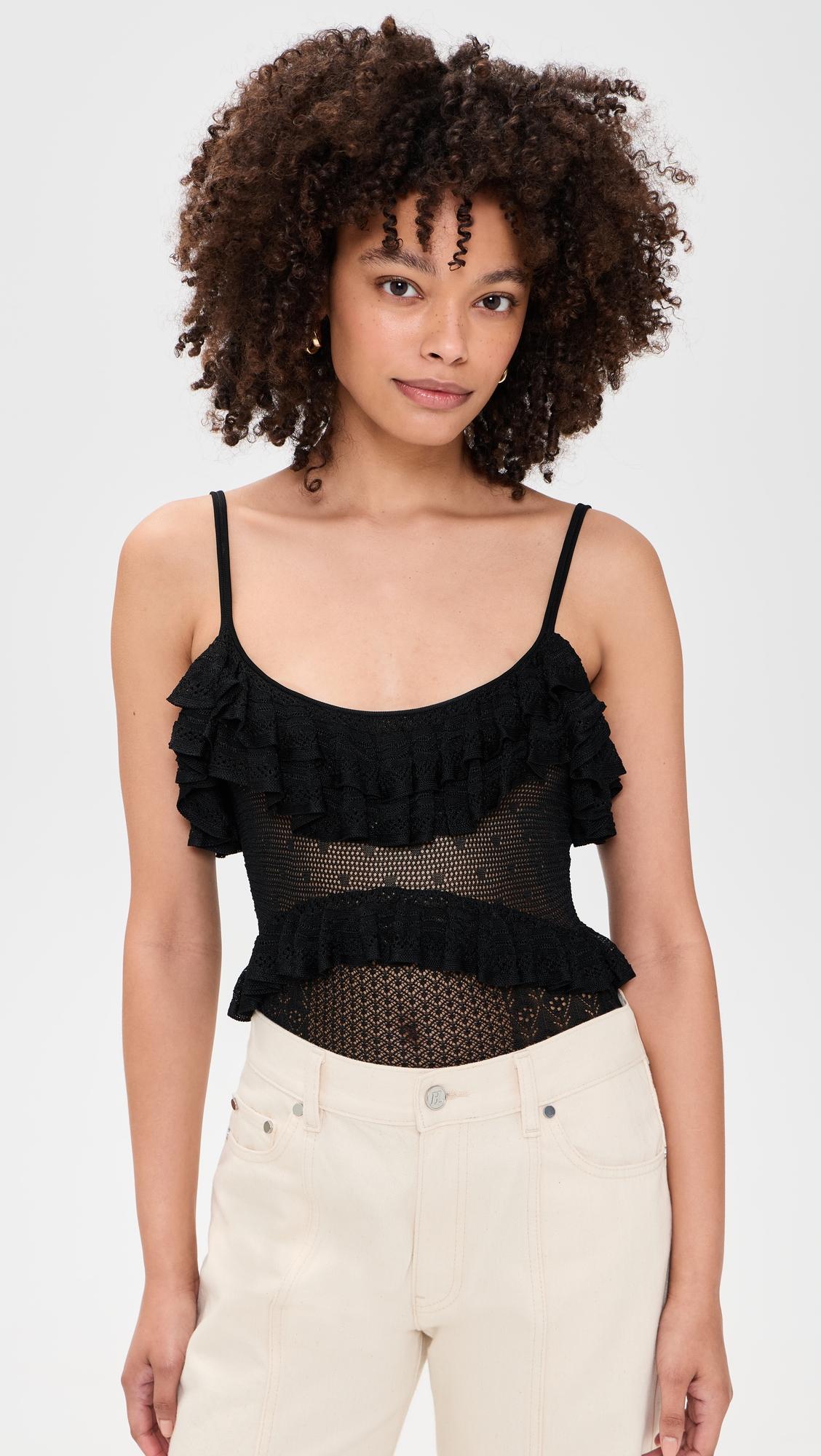 Bania Knit Bodysuit by ULLA JOHNSON