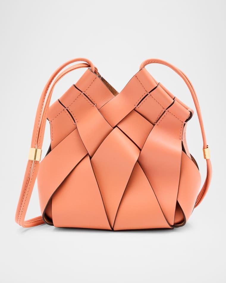 Charlotte Woven Leather Crossbody Bag by ULLA JOHNSON