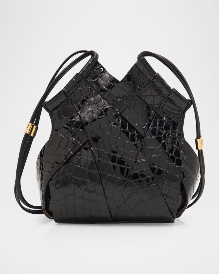 Charlotte Woven Leather Crossbody Bag by ULLA JOHNSON