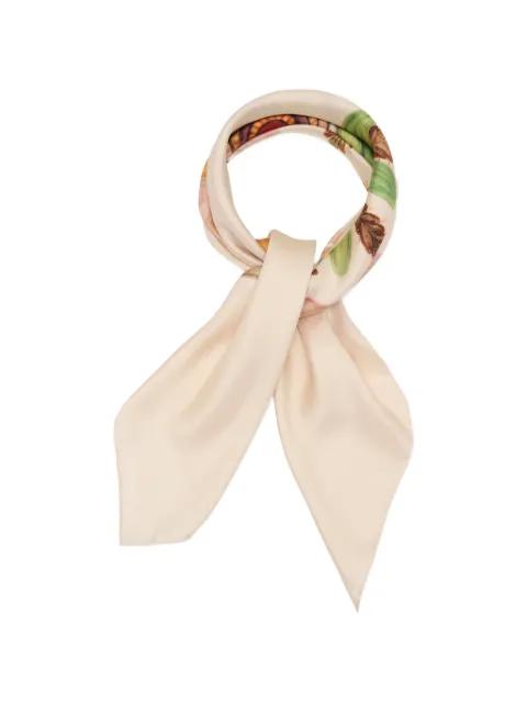 Chiara floral-print scarf by ULLA JOHNSON