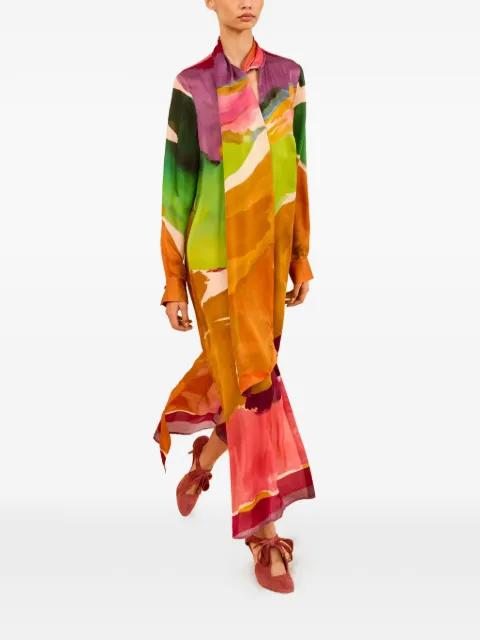 Critique silk maxi dress by ULLA JOHNSON