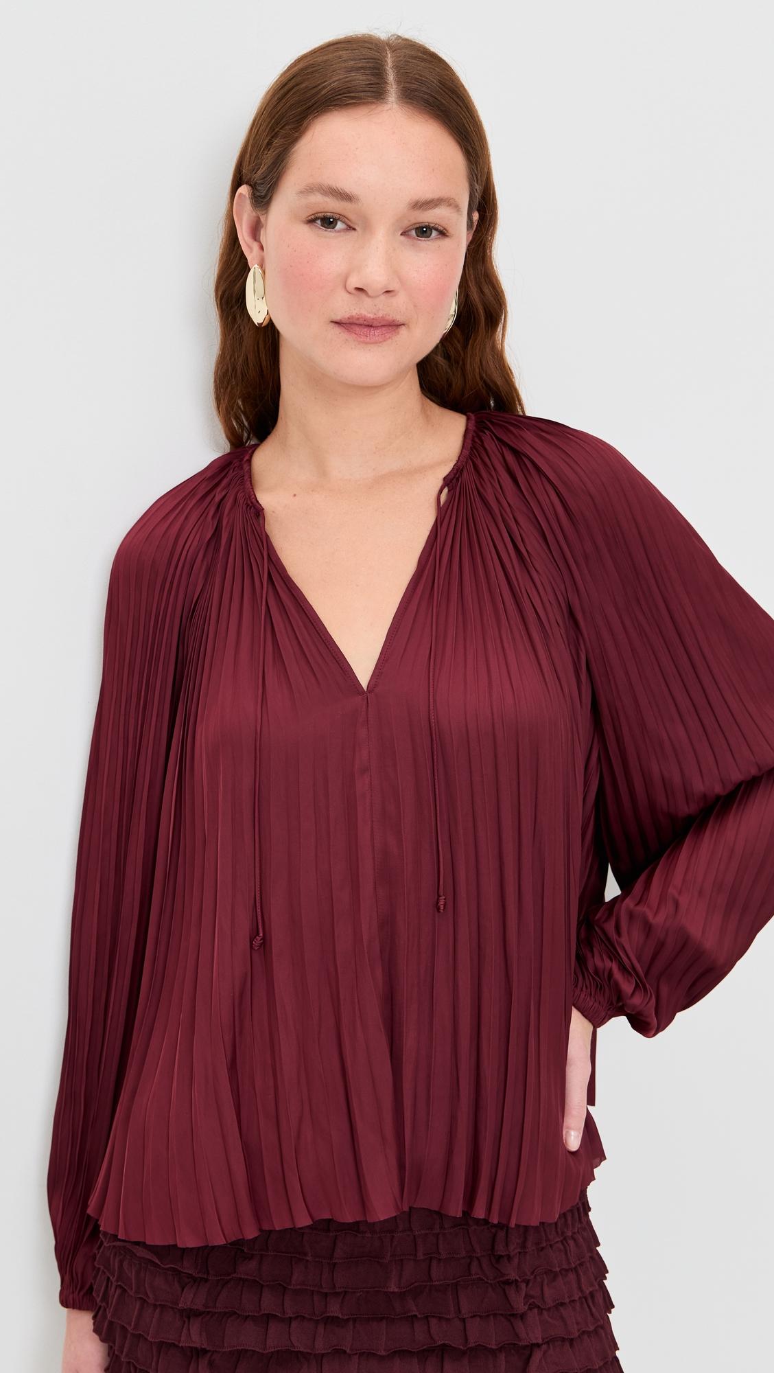 Electra Blouse by ULLA JOHNSON
