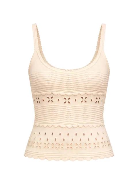 Esme eyelet-knit camisole by ULLA JOHNSON