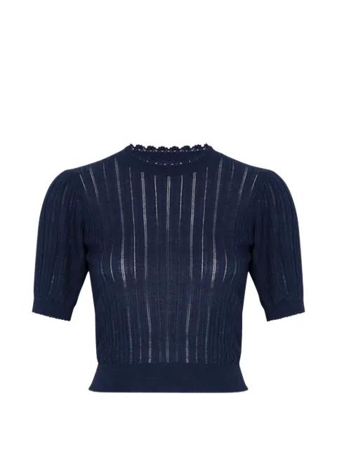 Gemma short-sleeve top by ULLA JOHNSON
