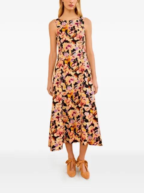 Georgia floral-print midi dress by ULLA JOHNSON