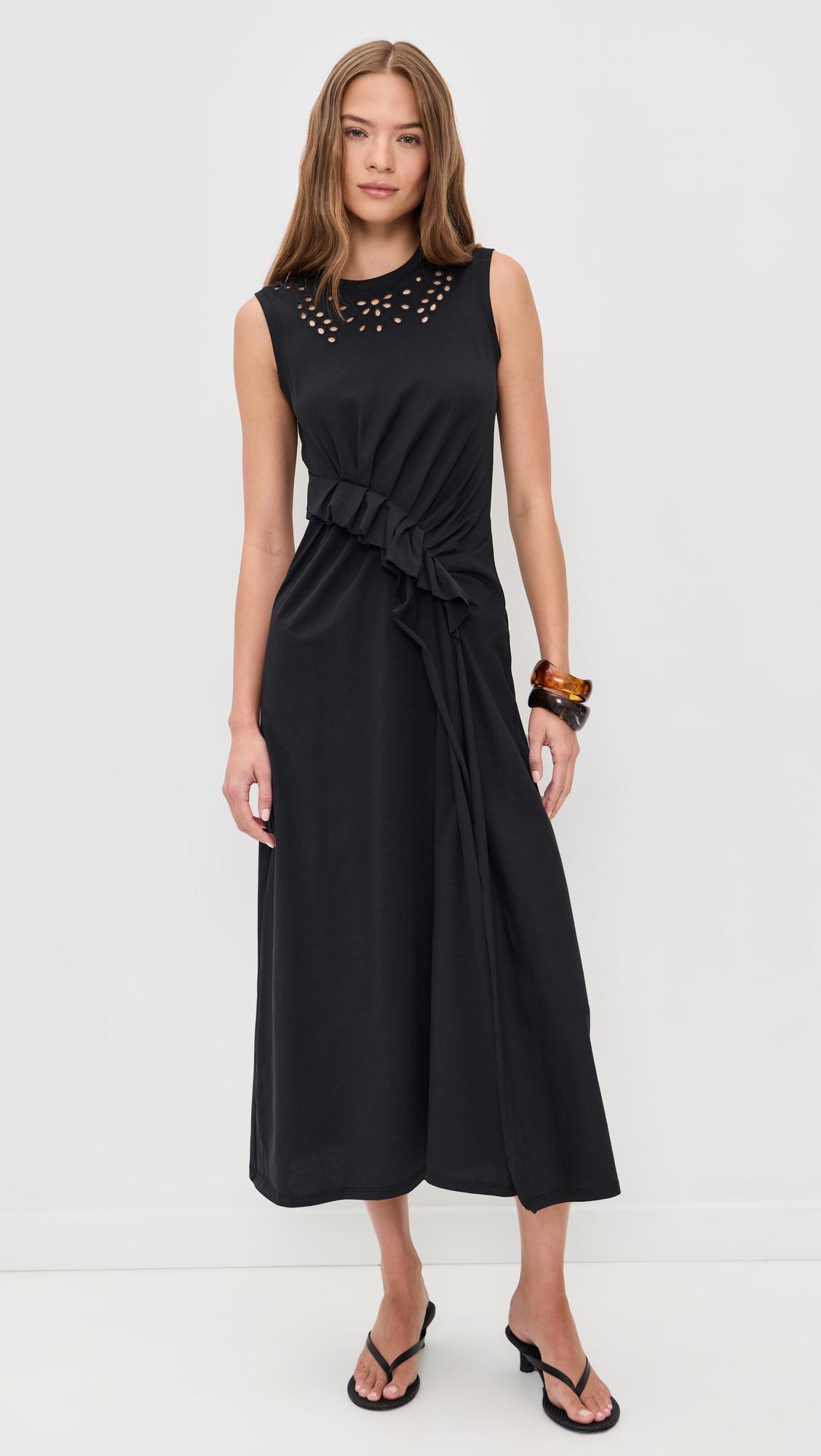 Jeune Cotton Dress by ULLA JOHNSON