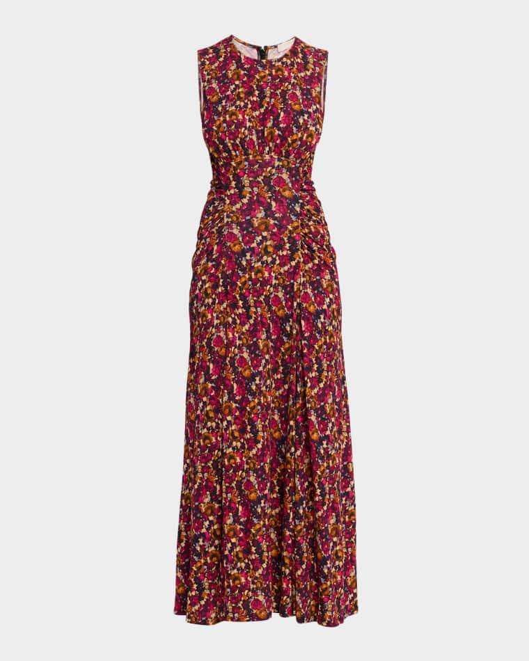 Lana Printed Sleeveless Maxi Dress by ULLA JOHNSON