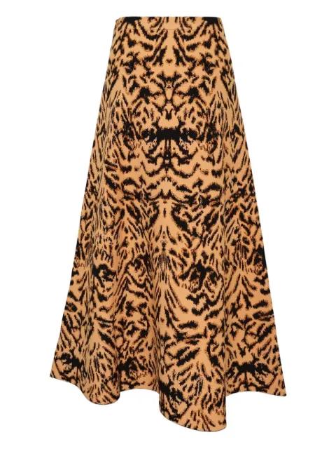 Lani midi skirt by ULLA JOHNSON