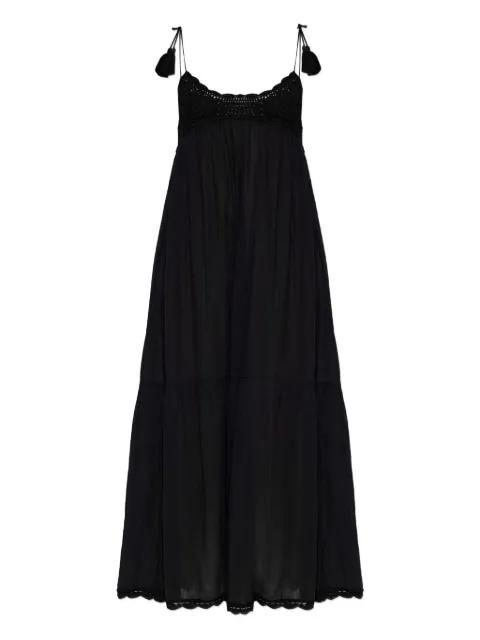 Linnea tassel crochet midi dress by ULLA JOHNSON