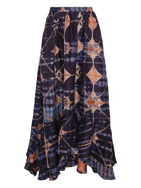Mae printed skirt by ULLA JOHNSON