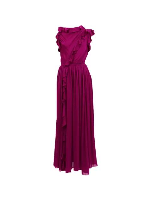 Saanvi cascading dress by ULLA JOHNSON