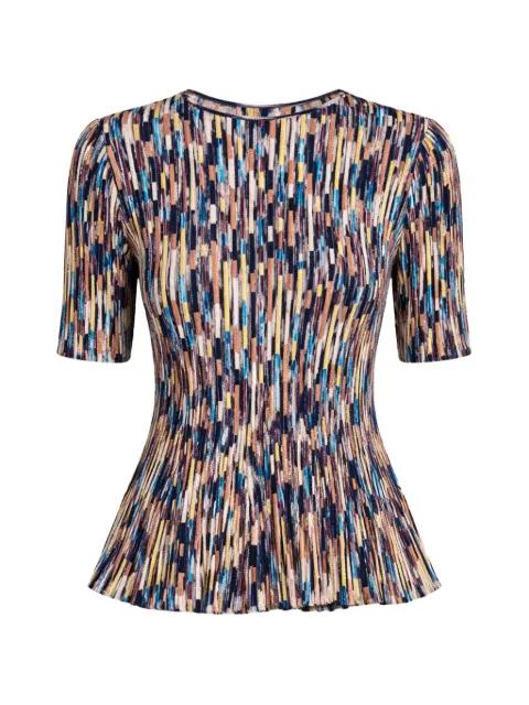 Samira peplum top by ULLA JOHNSON