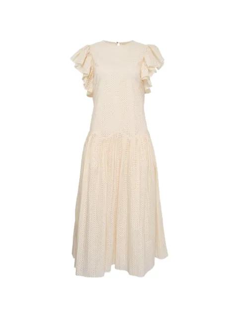 Sylvaine midi dress by ULLA JOHNSON