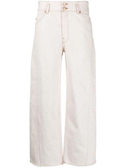 The Thea barrel-leg jeans by ULLA JOHNSON