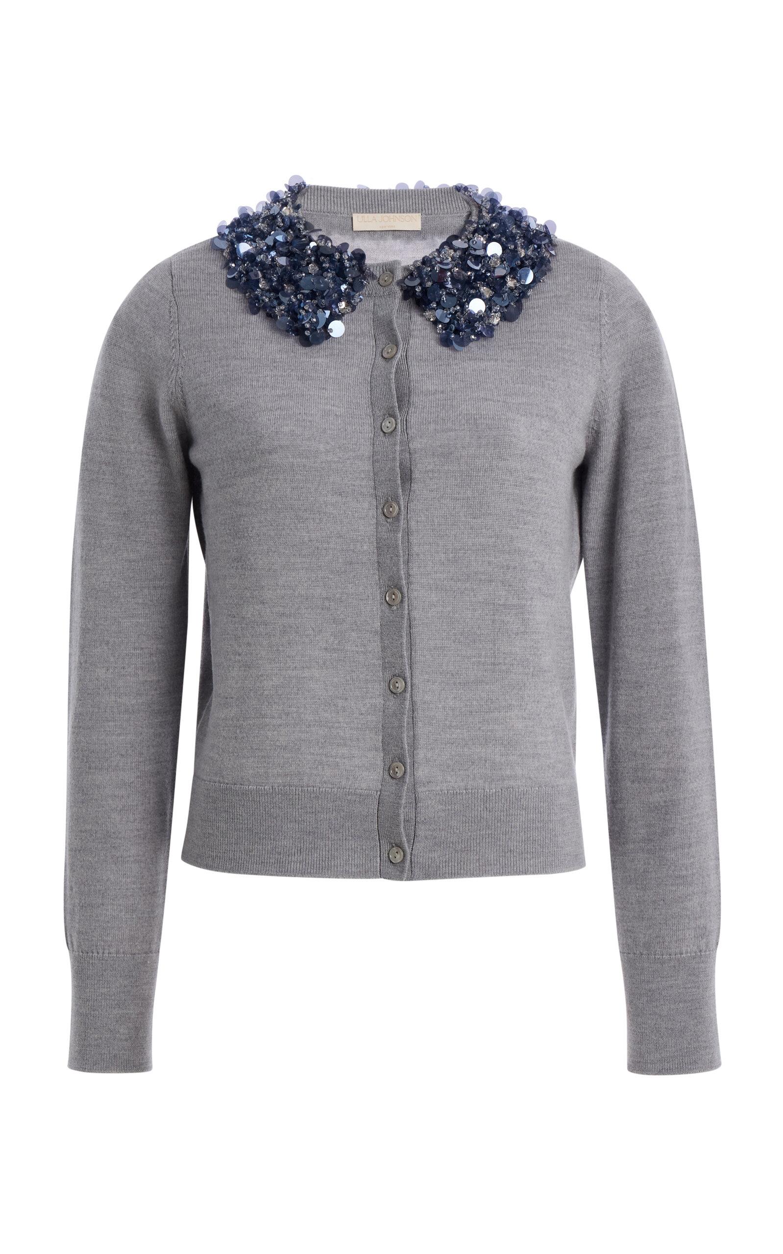 Ulla Johnson Anna Embellished Wool Cardigan - Moda Operandi by ULLA JOHNSON