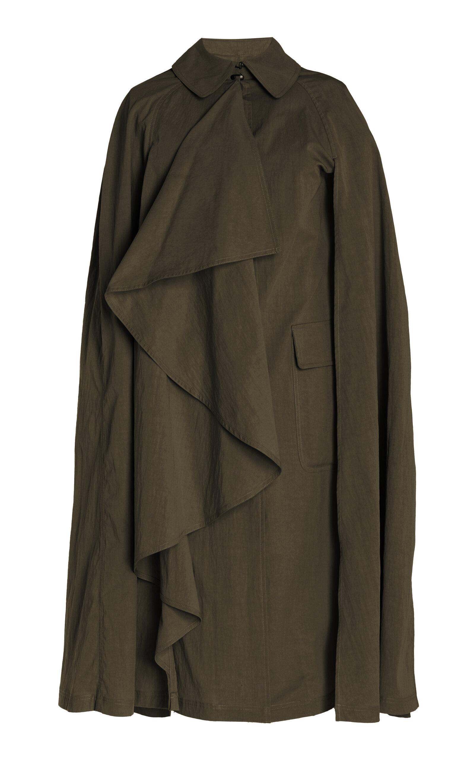 Ulla Johnson Cecille Cotton-Blend Cape Coat - Moda Operandi by ULLA JOHNSON