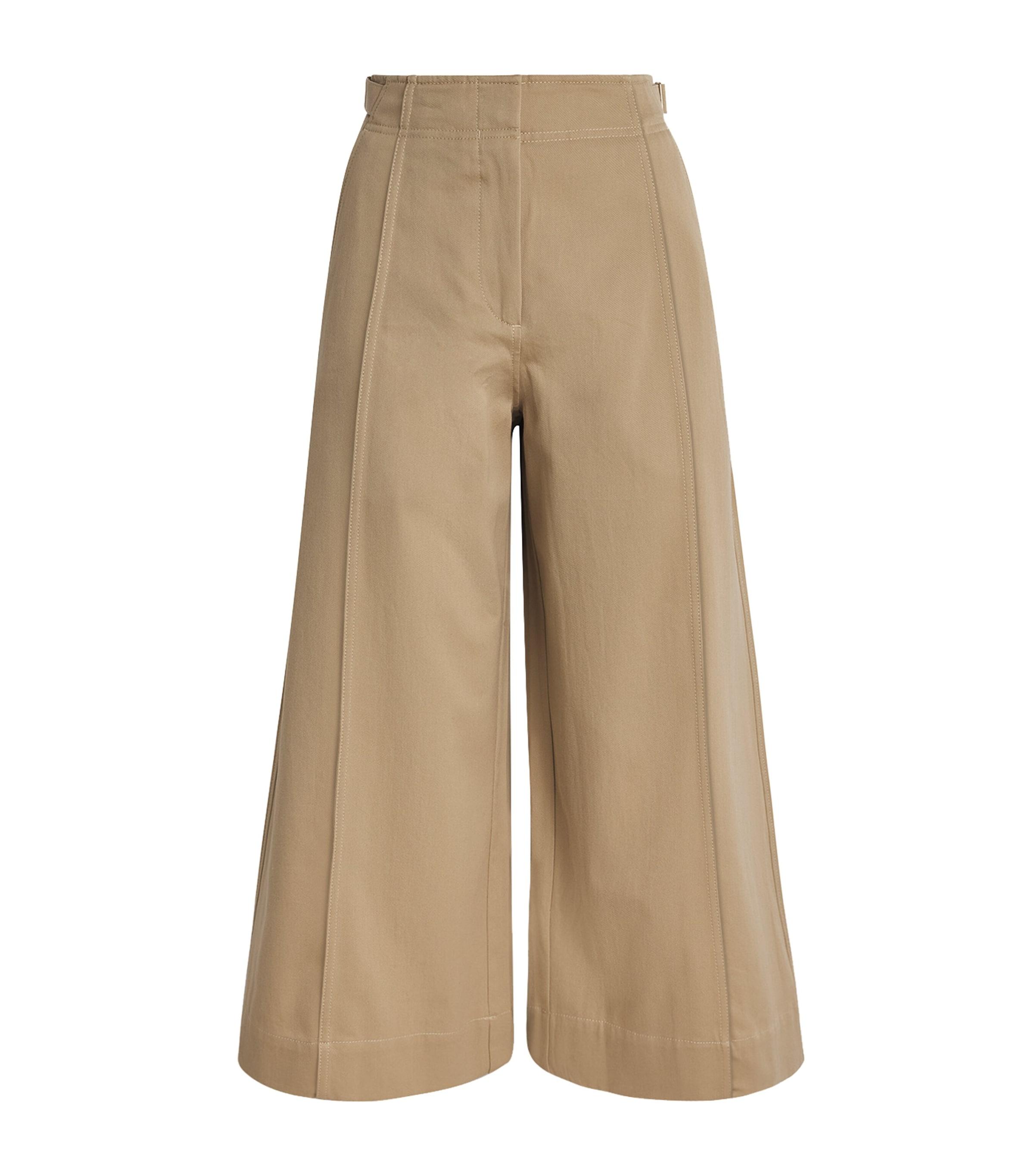 Ulla Johnson Cotton Sascha Cropped Trousers by ULLA JOHNSON