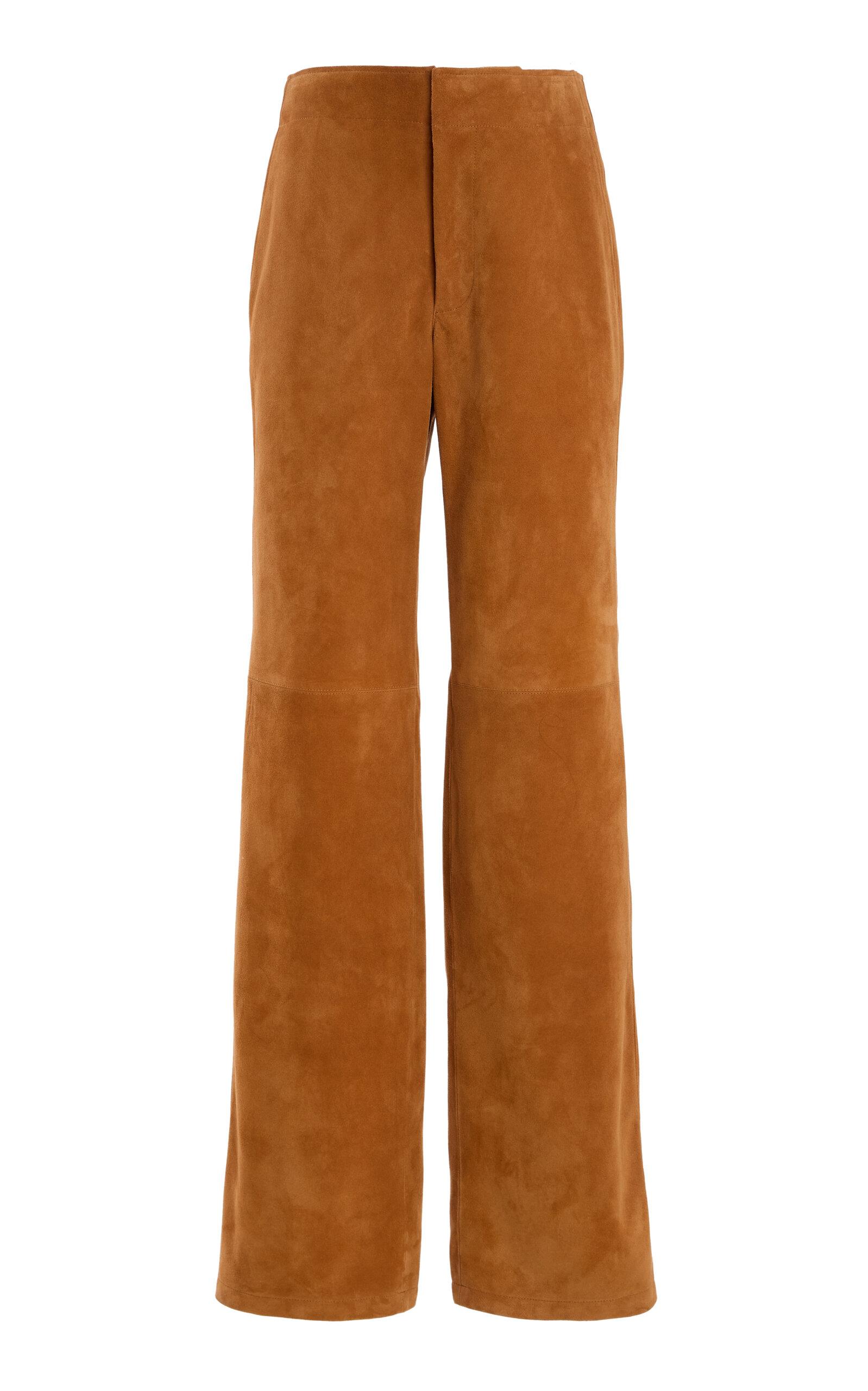 Ulla Johnson Freja Suede Wide-Leg Pants - Moda Operandi by ULLA JOHNSON