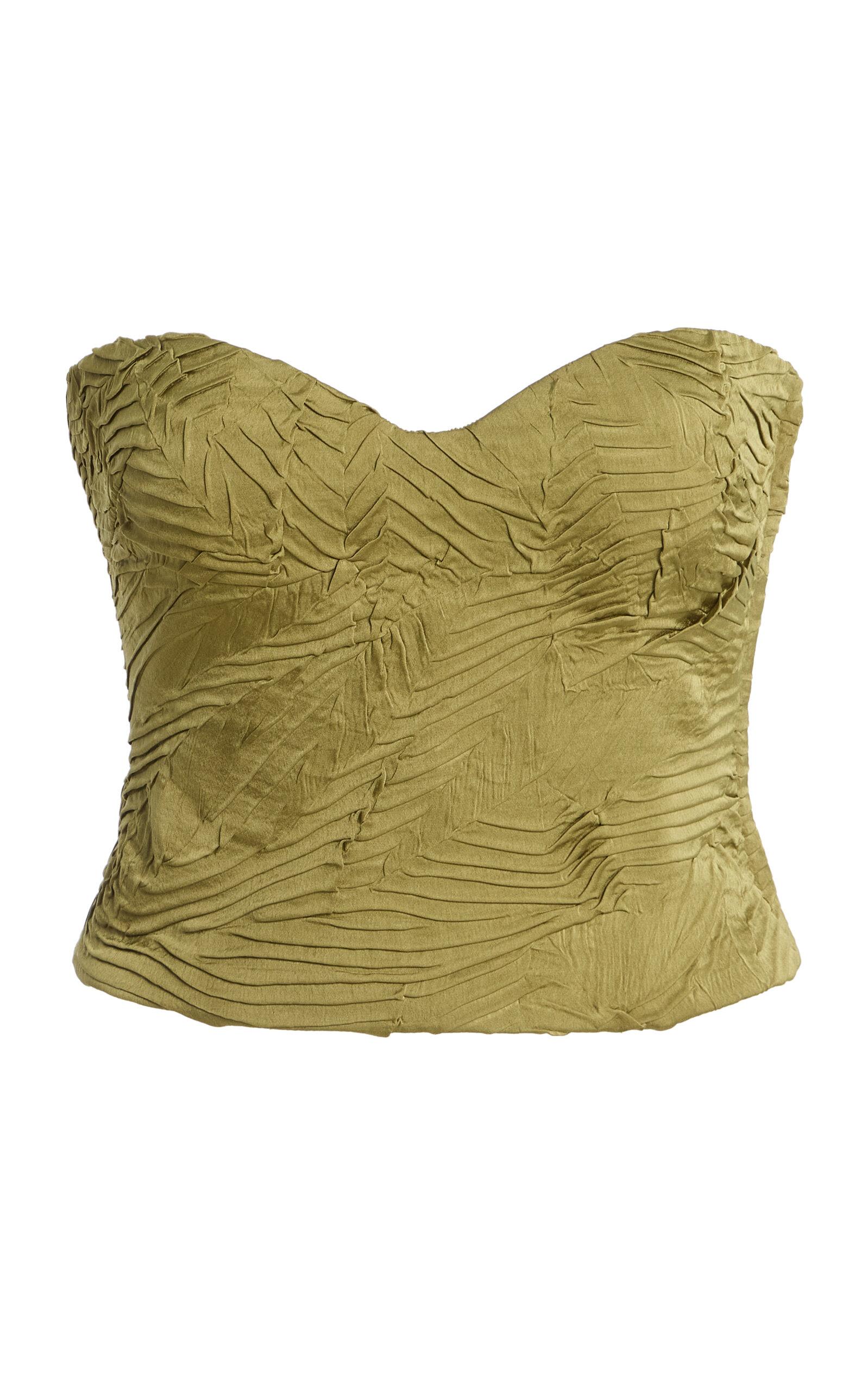 Ulla Johnson Heleen Sweetheart Satin Bustier Top - Moda Operandi by ULLA JOHNSON