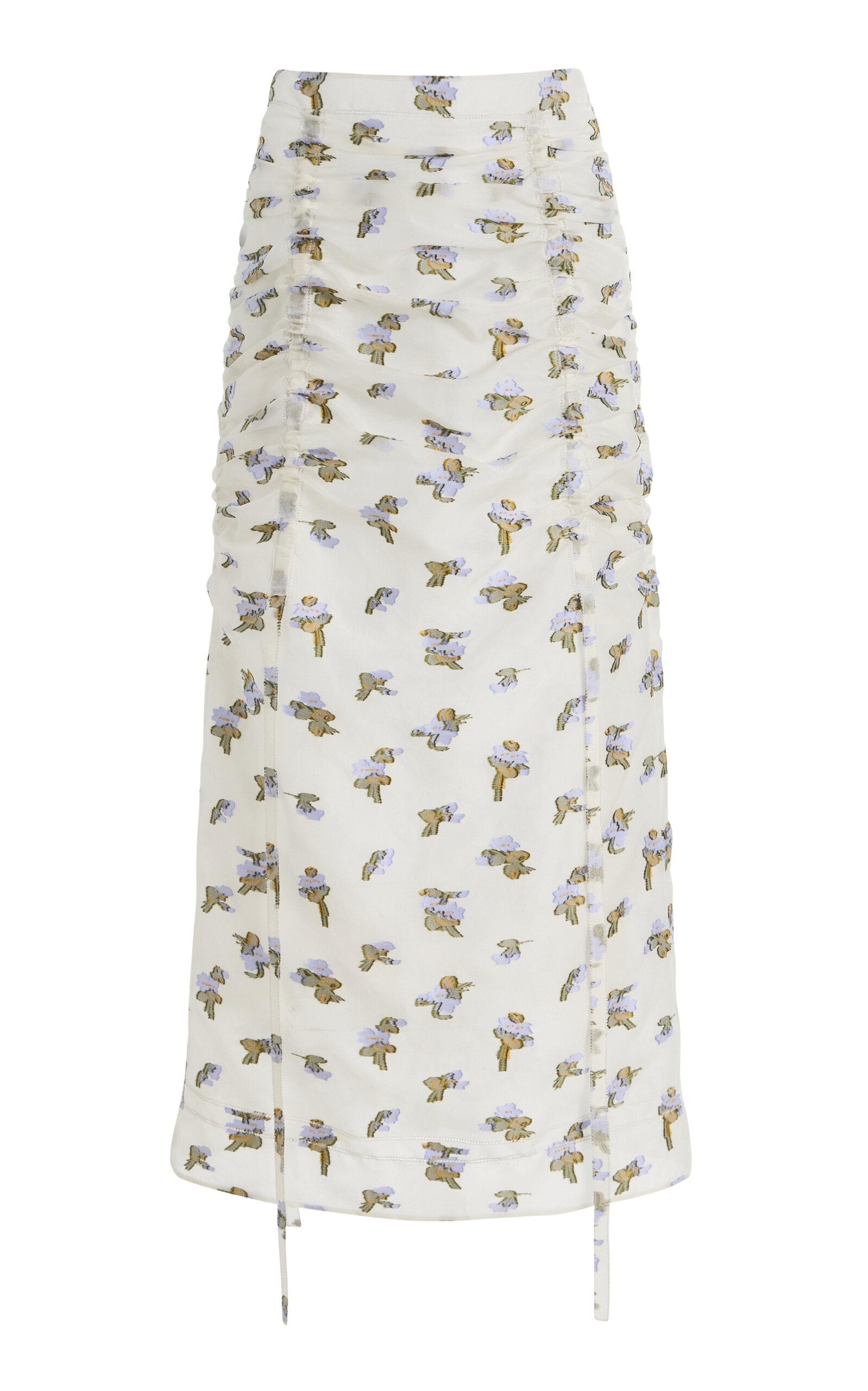 Ulla Johnson Liora Fil Coupe Organza Midi Skirt - Moda Operandi by ULLA JOHNSON