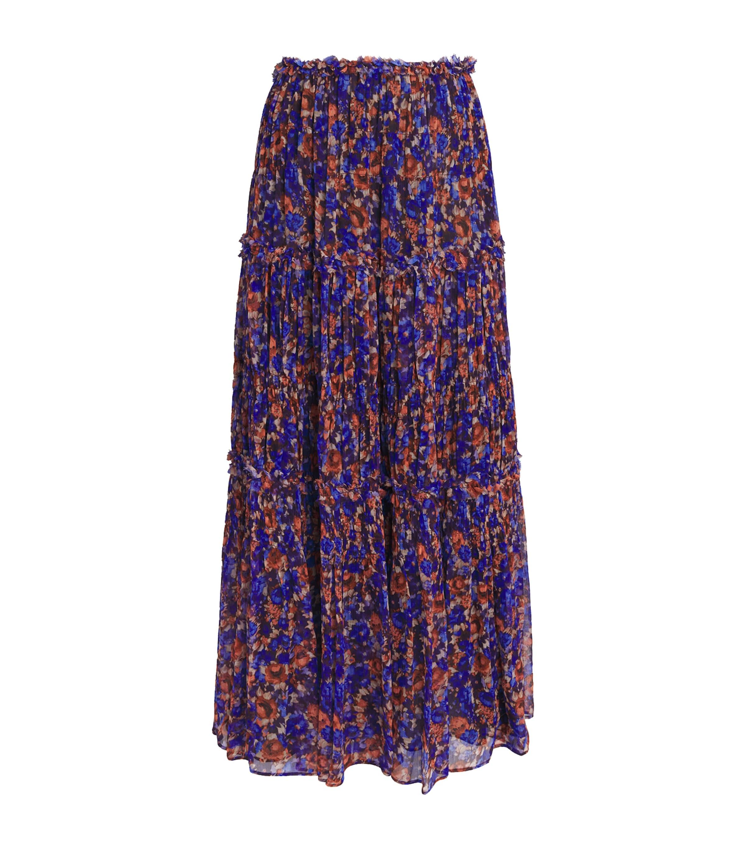 Ulla Johnson Silk Virginie Maxi Skirt by ULLA JOHNSON