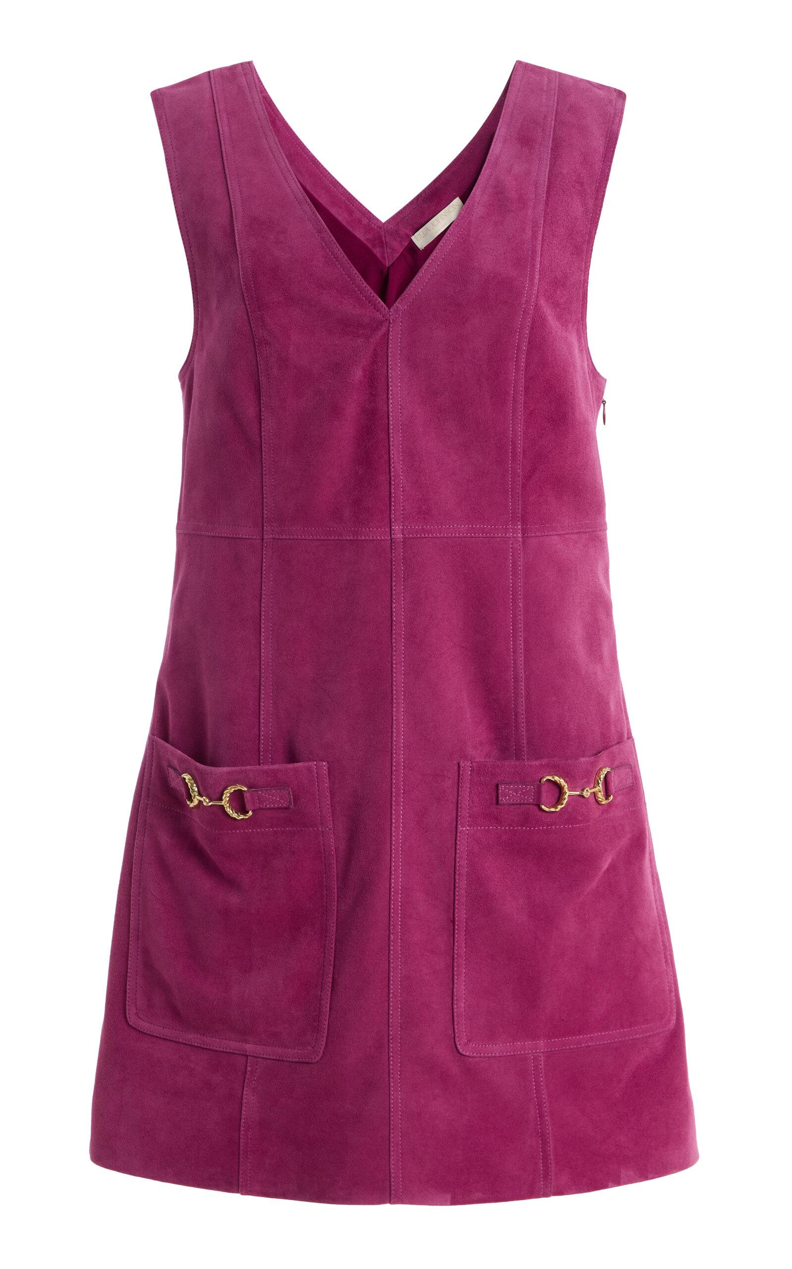 Ulla Johnson Sloane Suede Mini Dress - Moda Operandi by ULLA JOHNSON