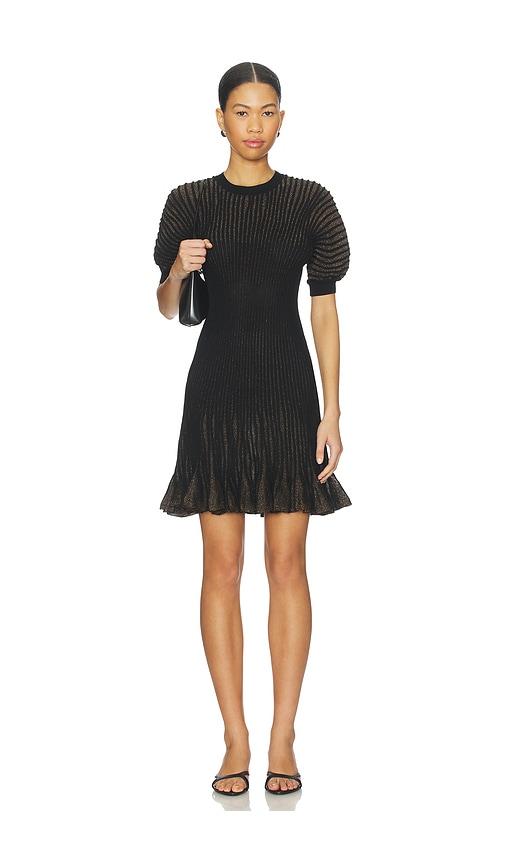 Ulla Johnson Talie Dress in Black by ULLA JOHNSON