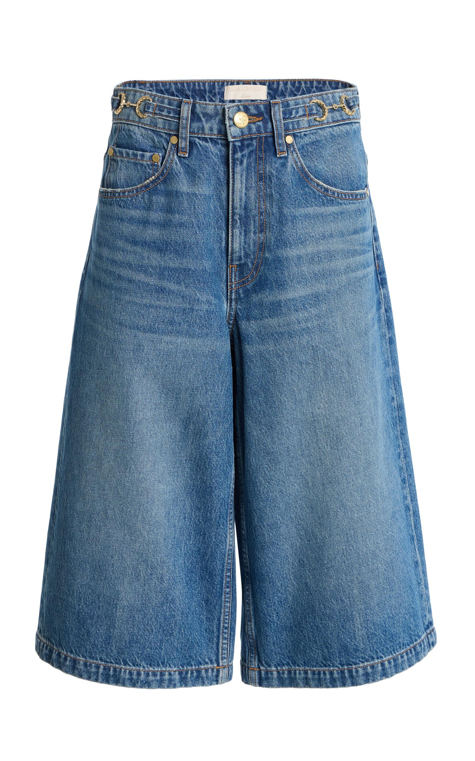 Ulla Johnson The Rowan Denim Shorts - Moda Operandi by ULLA JOHNSON