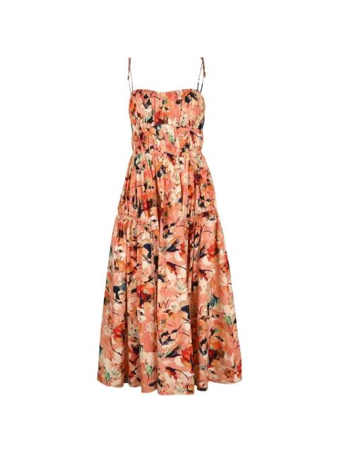 Vidri floral-print dress by ULLA JOHNSON