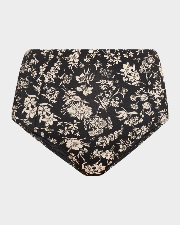 Zahara High-Waisted Bikini Bottoms by ULLA JOHNSON