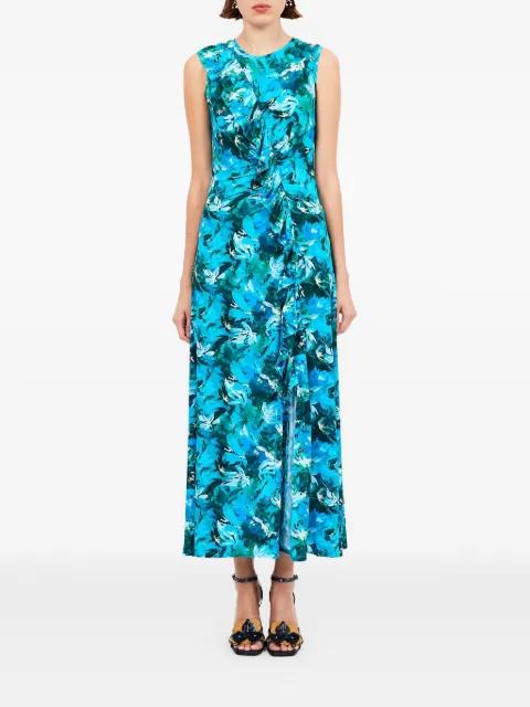 floral-print midi dress by ULLA JOHNSON