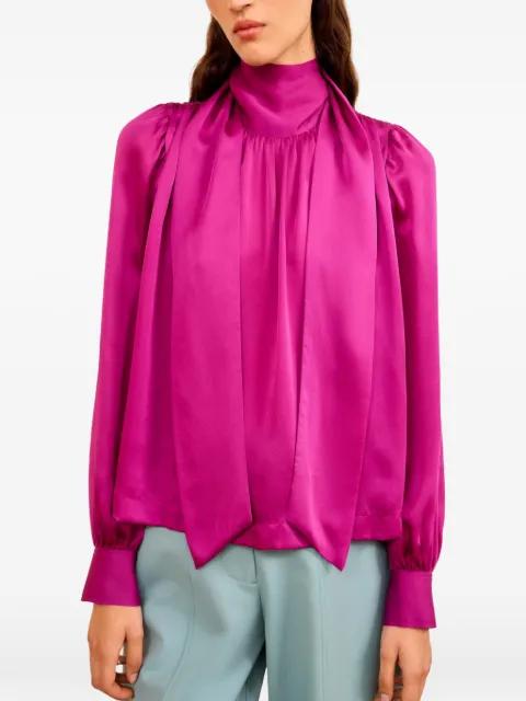 tie-neck blouse by ULLA JOHNSON