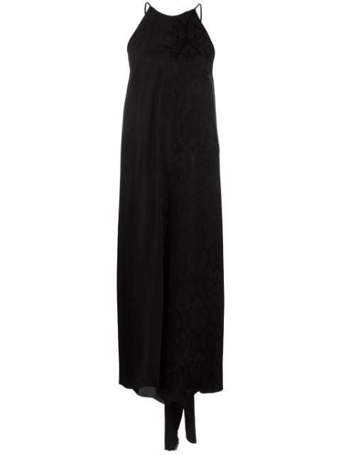 Adore frayed-hem dress by UMA WANG