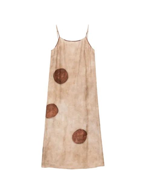 Anaya dotted midi dress by UMA WANG