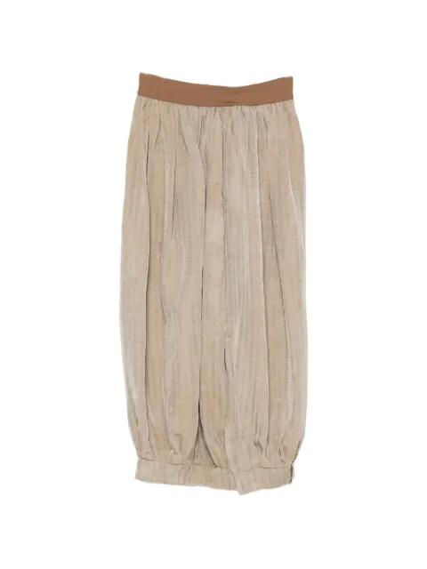 Gwen balloon-hem maxi skirt by UMA WANG