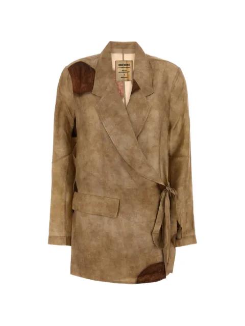 Khloe long-sleeves blazer by UMA WANG