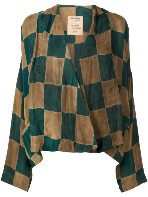 Klarke cropped jacket by UMA WANG