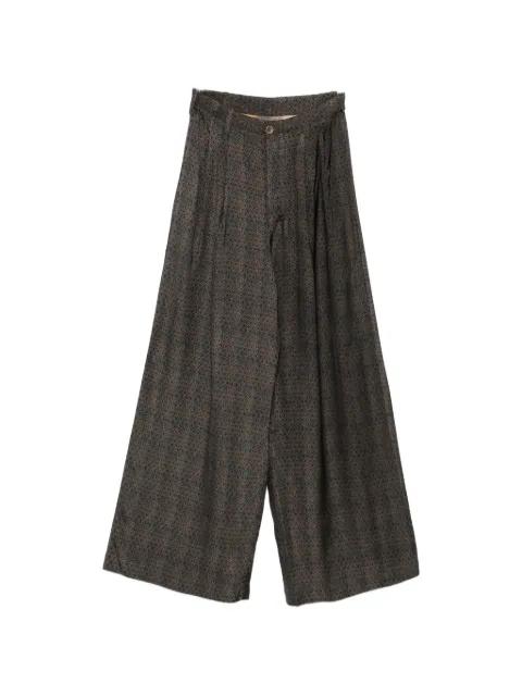 Paella wide-leg trousers by UMA WANG