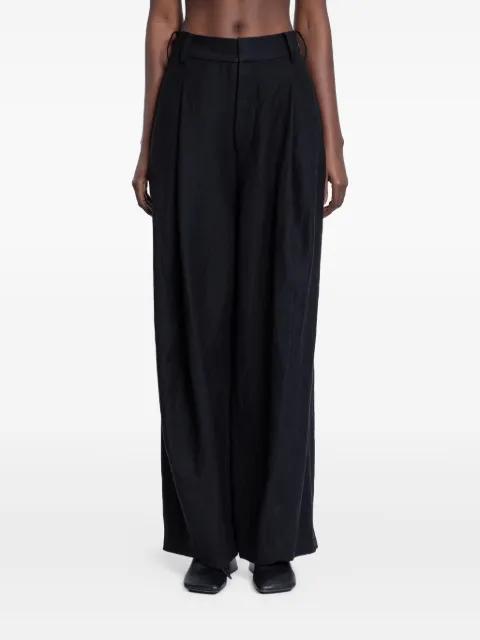 Paw pleated trousers by UMA WANG