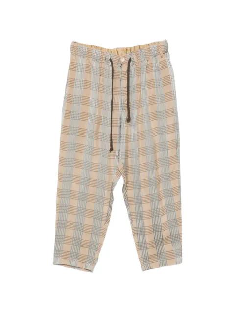 Pigiama drawstring trousers by UMA WANG