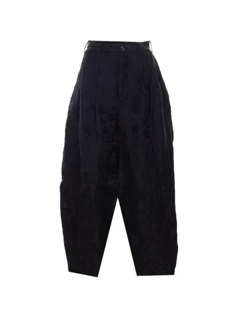 Piper floral-print trousers by UMA WANG