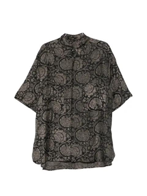 Teorya floral-print shirt by UMA WANG