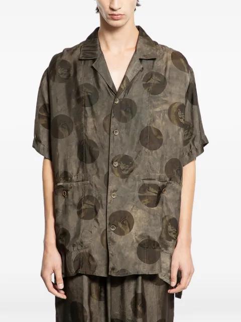 Terry printed shirt by UMA WANG