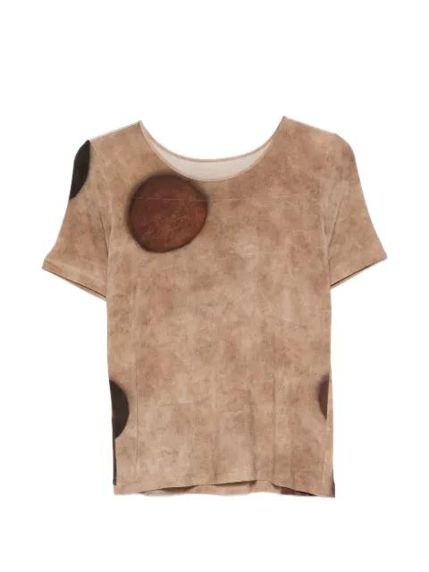 Tir faded-effect T-shirt by UMA WANG