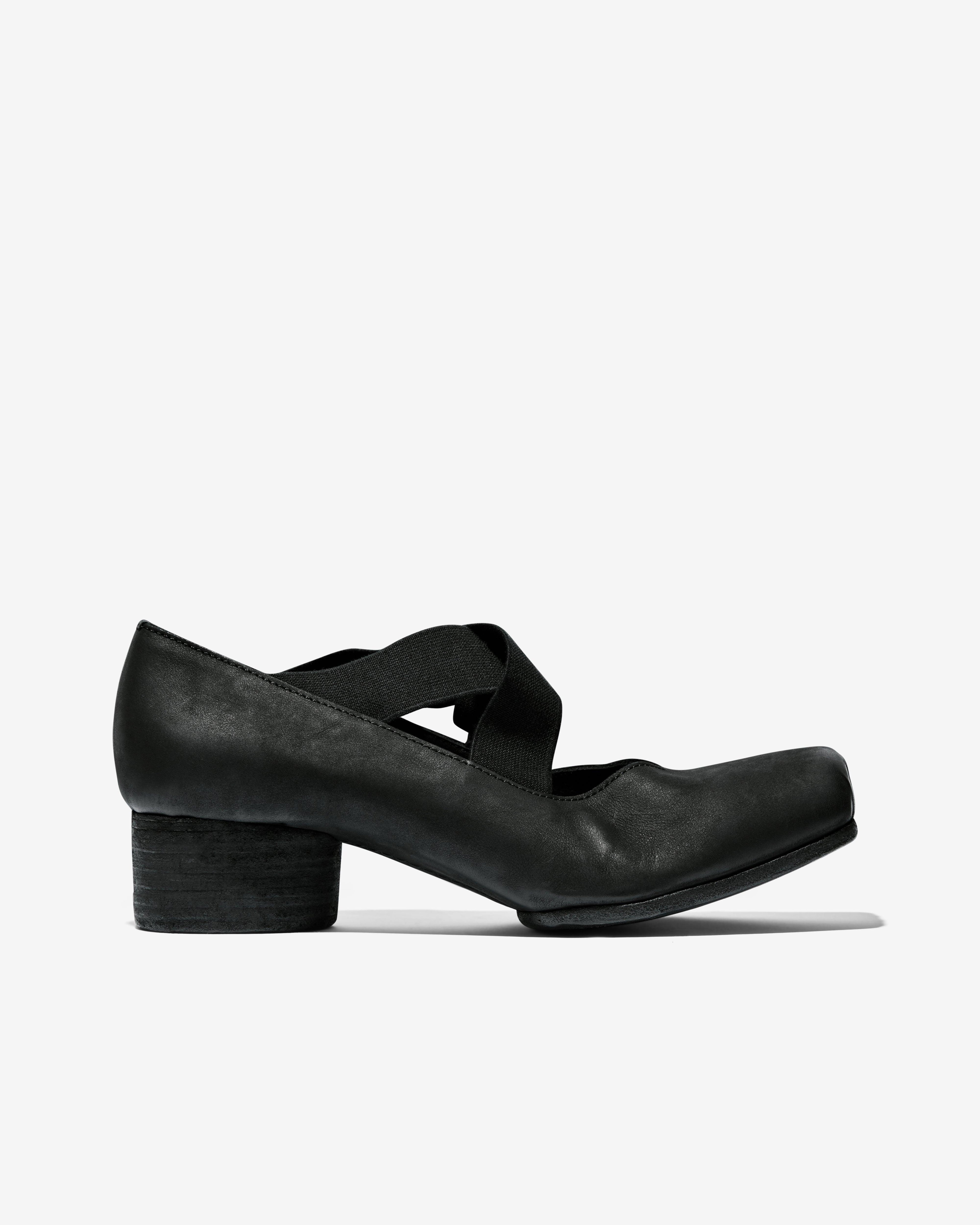 Uma Wang - Women’s High Heel Ballet Shoe - (Black) by UMA WANG