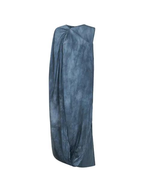 asymmetric draped dress by UMA WANG
